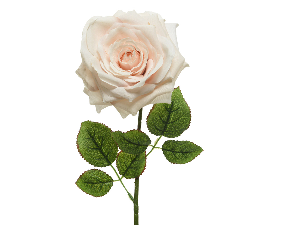 Kaemingk Off White Single Rose Stem