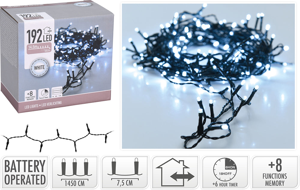 Koopman Clusterlights 192 LEDs White