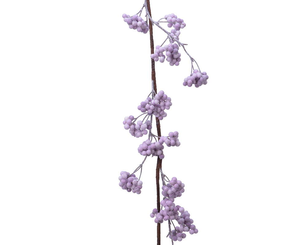 Kaemingk Garland Presentation Type Foam Berries- Glitter