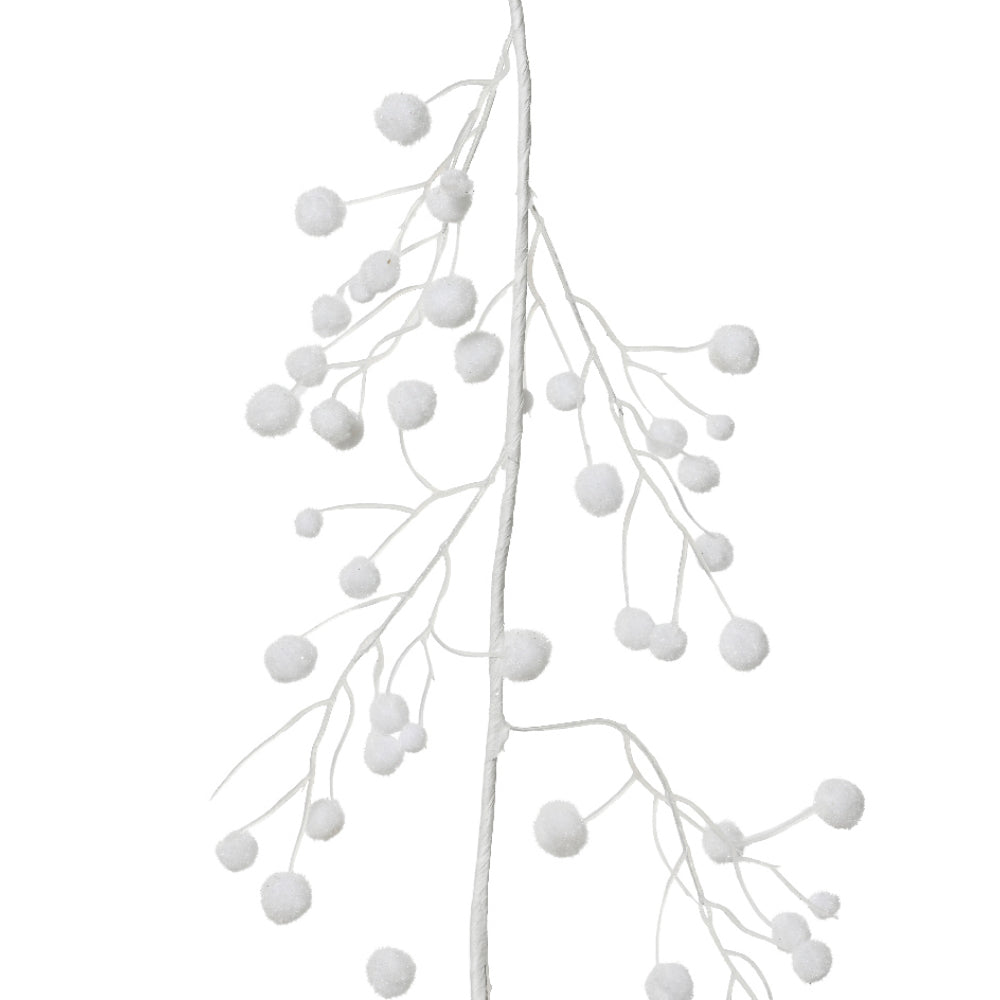 Kaemingk Glitters Snow Garland (130cm)