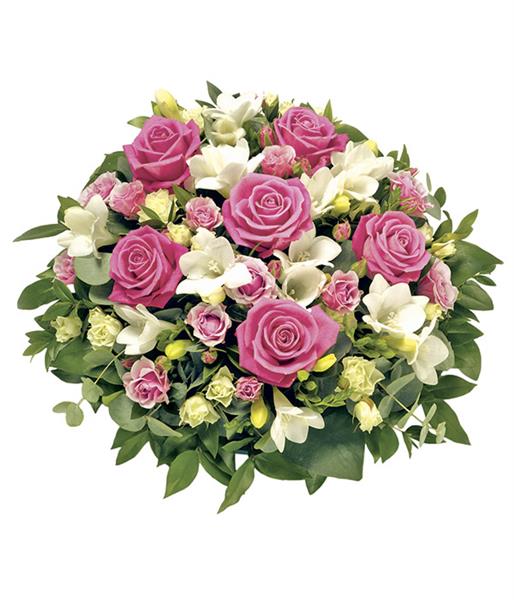 Pink and White Posy