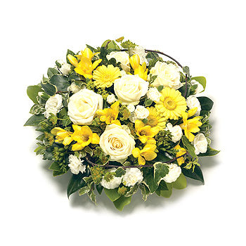 Yellow & White Posy