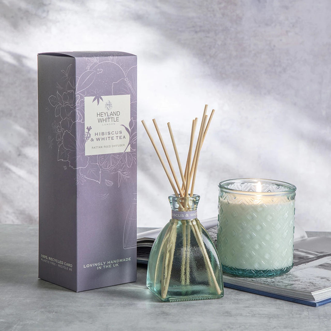 Heyland & Whittle Hibiscus & White Tea Reed Diffuser 200ml