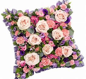 Pink and Mauve Cushion
