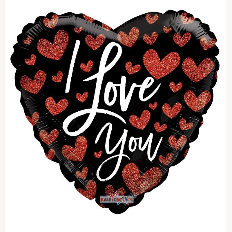 I Love You Heart Shaped Balloon (18 inch)