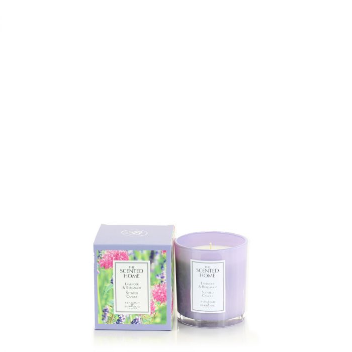 The Scented Home Lavender & Bergamot Fragranced Candle