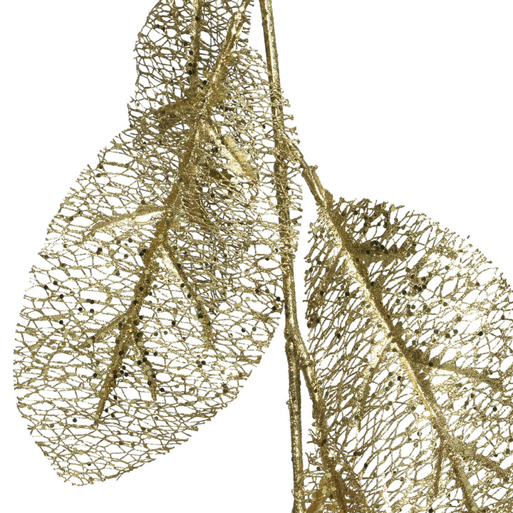 Kaemingk Gold Leaves Garland (H.190cm)