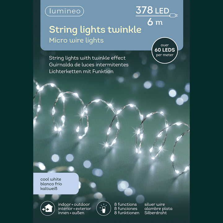 Kaemingk Micro LED Cool Twinkle Extra Dense (600cm)