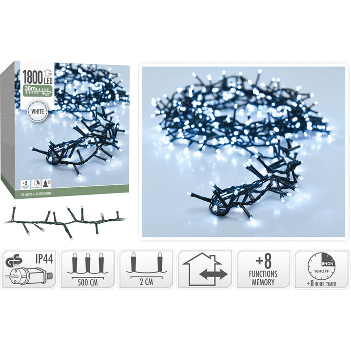 Koopman Microcluster 1800 LED White Lights