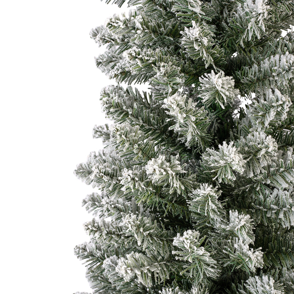Kaemingk Snowy Pencil Pine Tree (Dia.60Cm X H.210Cm)