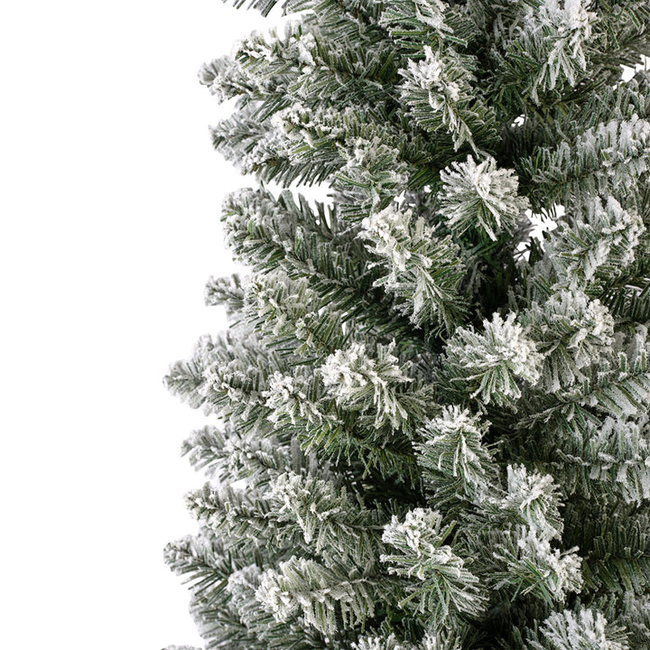 Kaemingk Snowy Pencil Pine Tree (Dia.60Cm X H.210Cm)