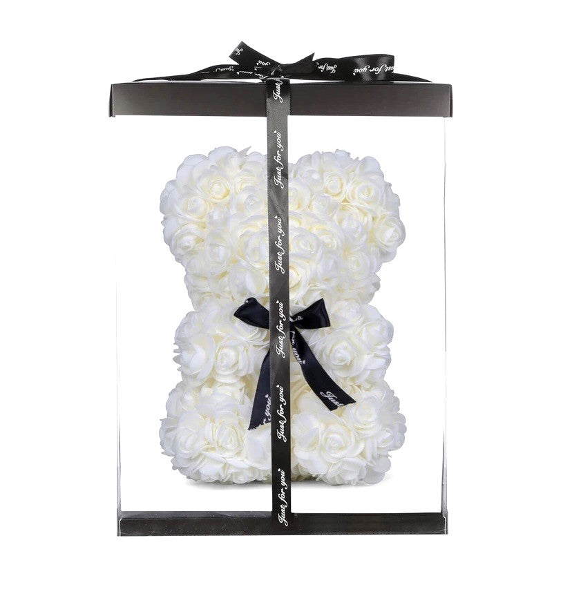 WHITE ROSE BEAR