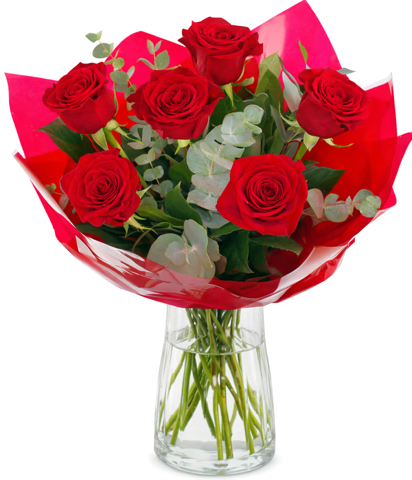 Long Stem Red Roses