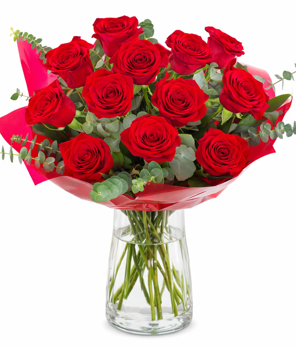 Long Stem Red Roses