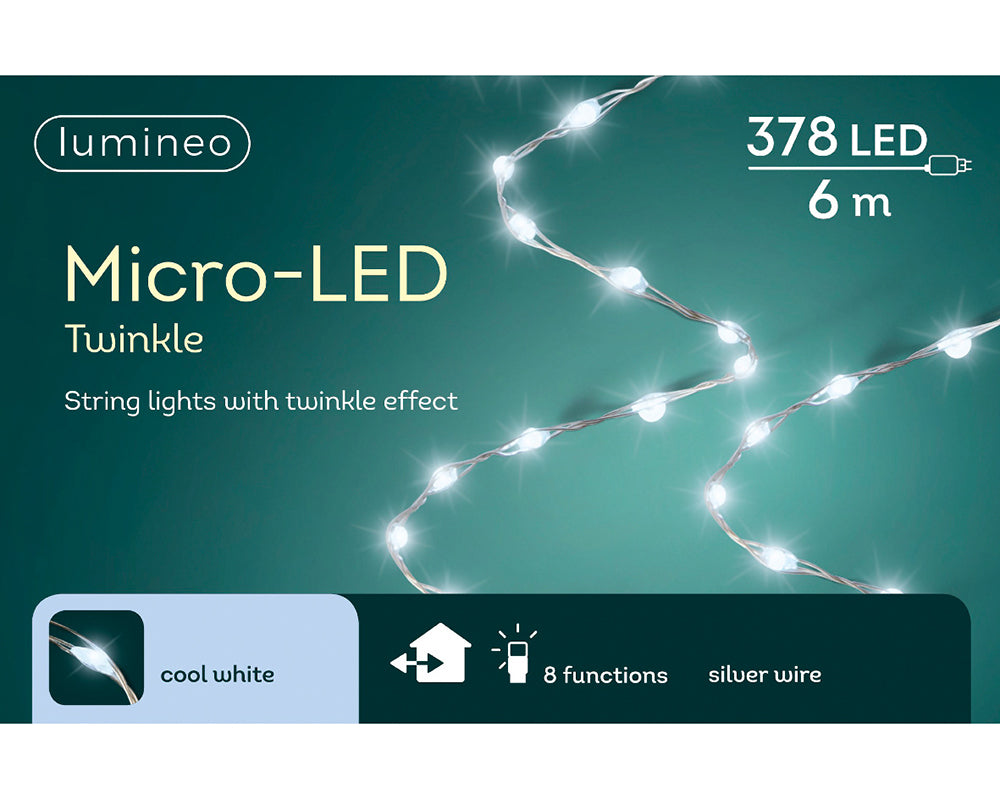 Kaemingk Micro LED Cool Twinkle Extra Dense (600cm)