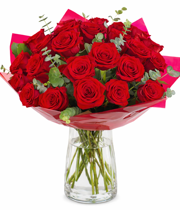 Long Stem Red Roses
