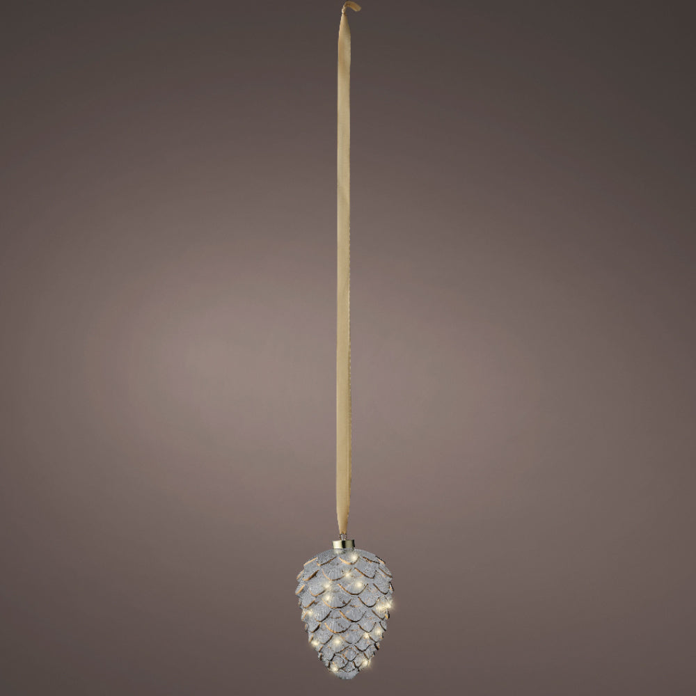 Kaemingk Micro LED Pinecone (21cm)