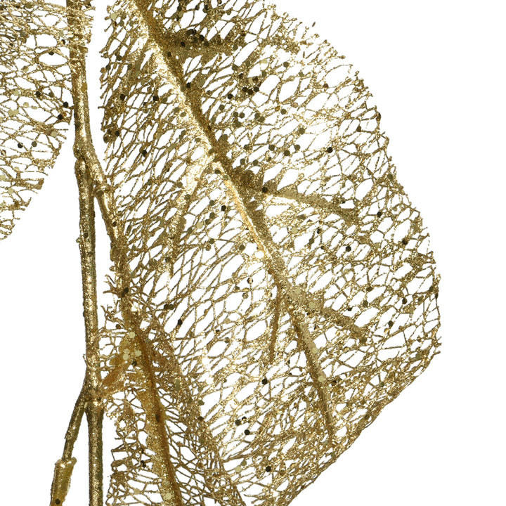 Kaemingk Gold Leaves Garland (H.190cm)