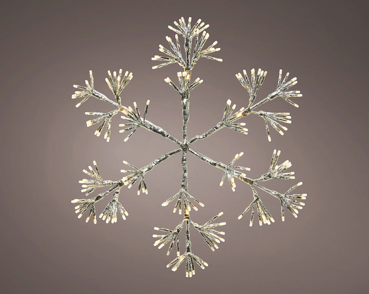 Kaemingk LED Frame Light Snowflake Large Flashing Effect Outdoor