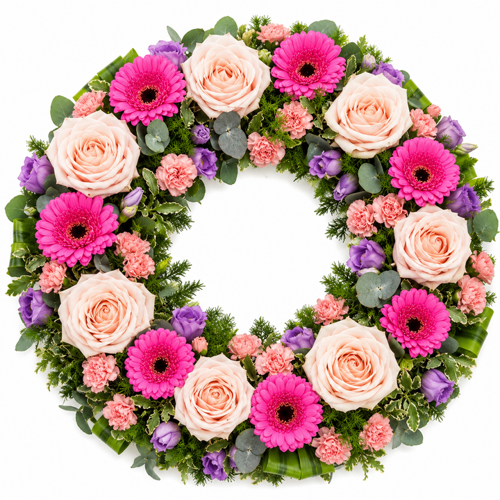 Pink Wreath