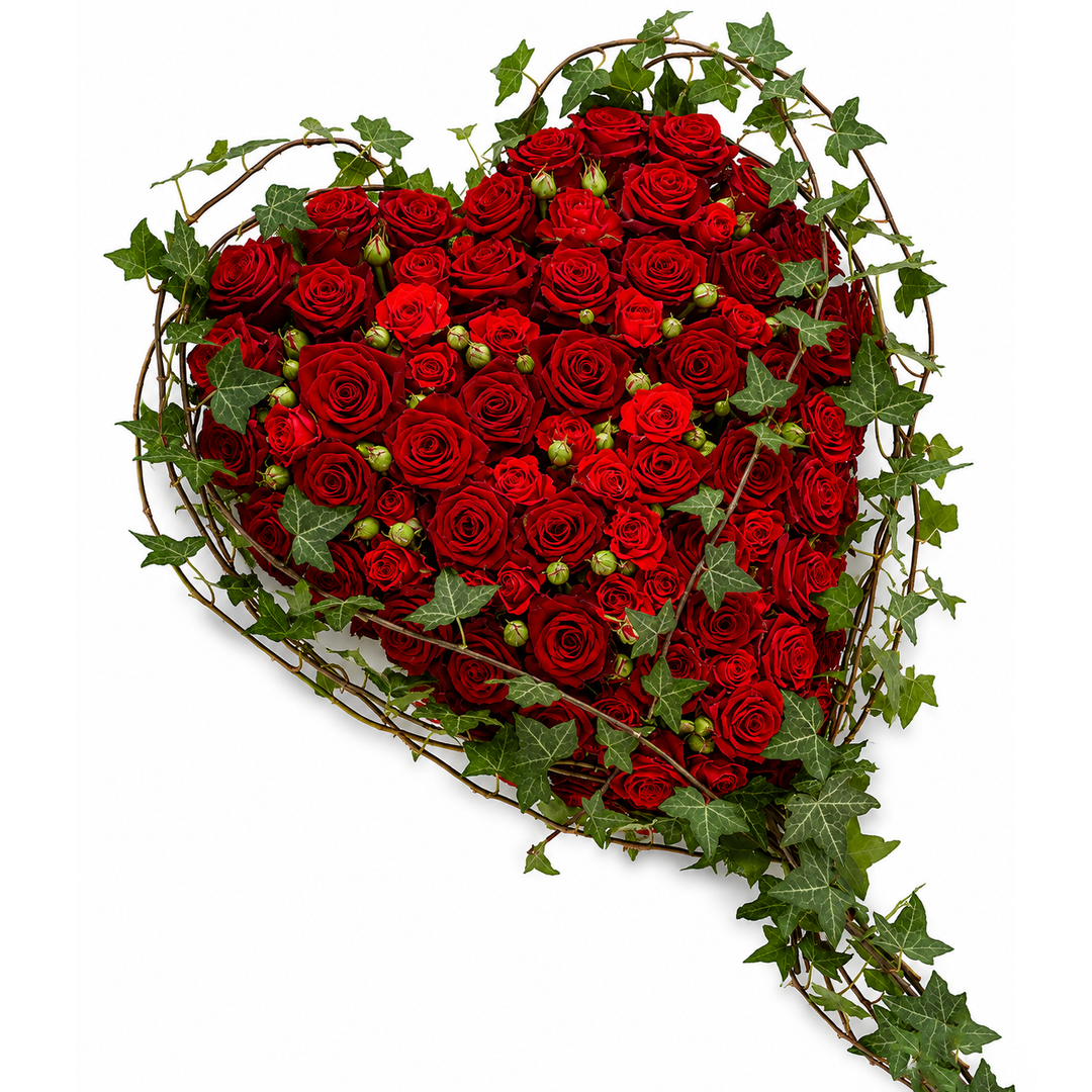 Red Rose Heart