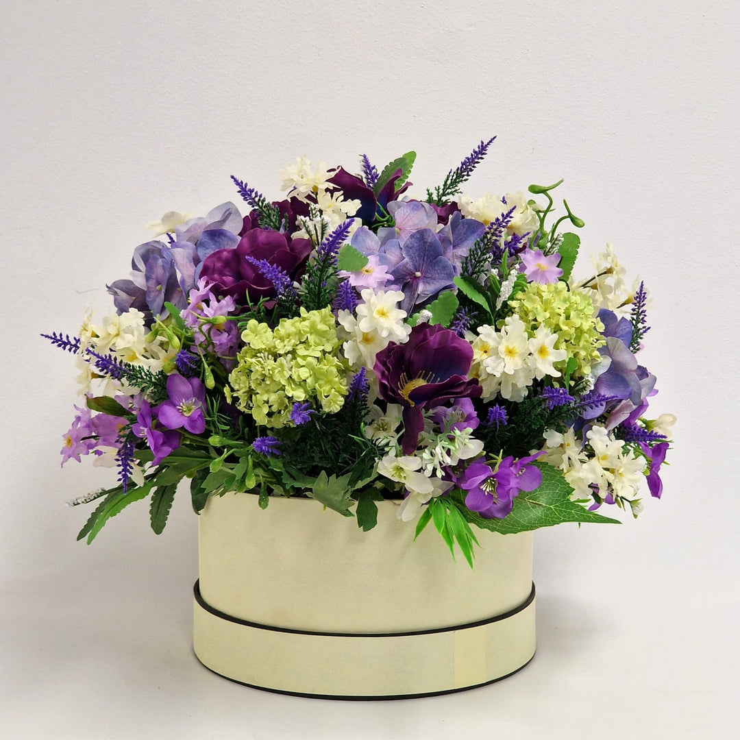 Lavender Bliss Hat Box