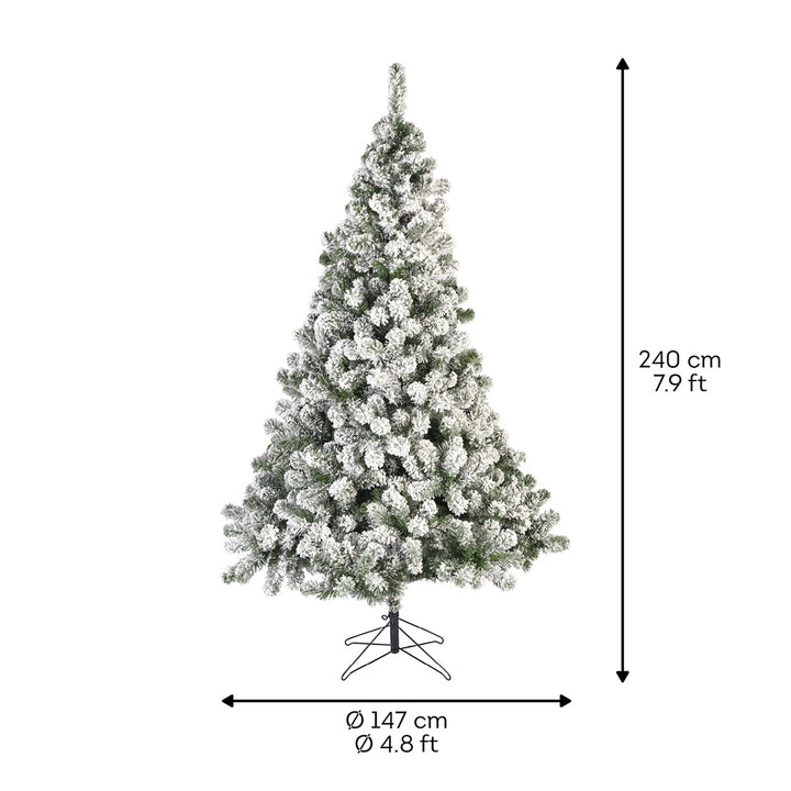 Kaemingk Snowy Imperial Pine (Dia.147Cm X H.240Cm)