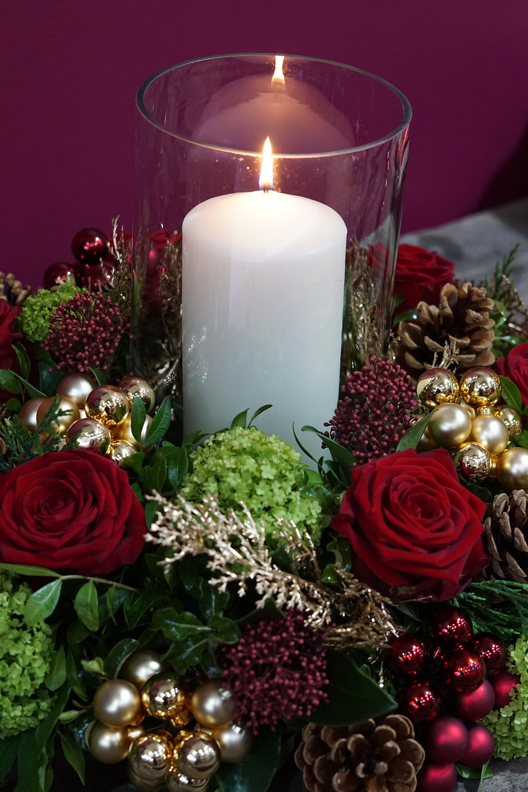 Luxury Christmas Table Wreath
