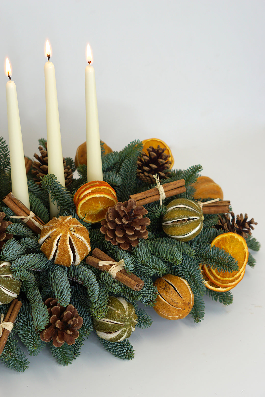 Good Tidings Long Table Arrangement