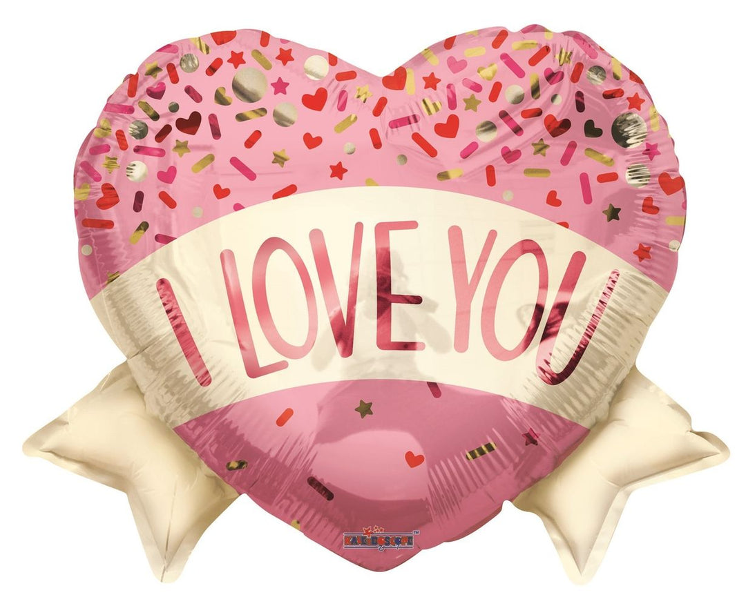 I Love You Bow Balloon (18 INCH)