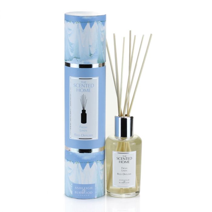 The Scented Home Fresh Linen Reed Diffuser