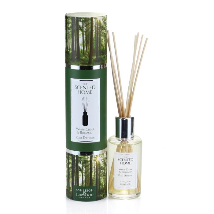 The Scented Home White Cedar & Bergamot Reed diffuser